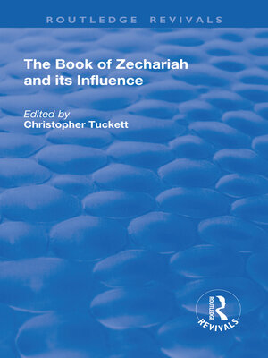 cover image of The Book of Zechariah and its Influence